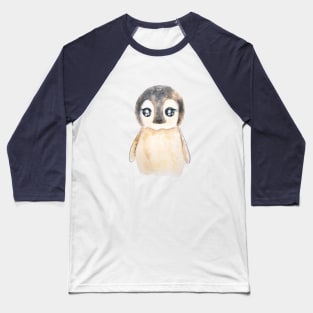 cute baby penguin watercolor Baseball T-Shirt